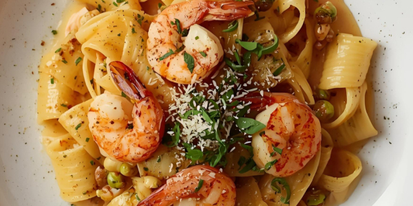 Pasta Fresca al Pistacchio e Gamberi: Un Abbinamento Vincente