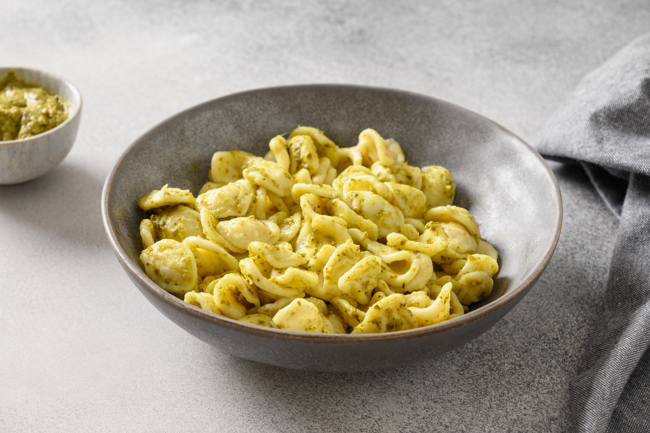 Cavatelli con il pesto di pistacchio