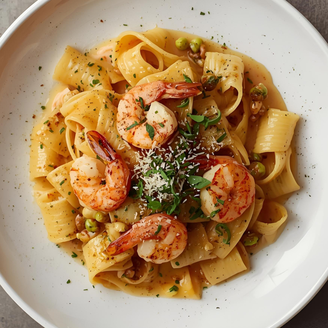 Pasta Fresca al Pistacchio e Gamberi: Un Abbinamento Vincente