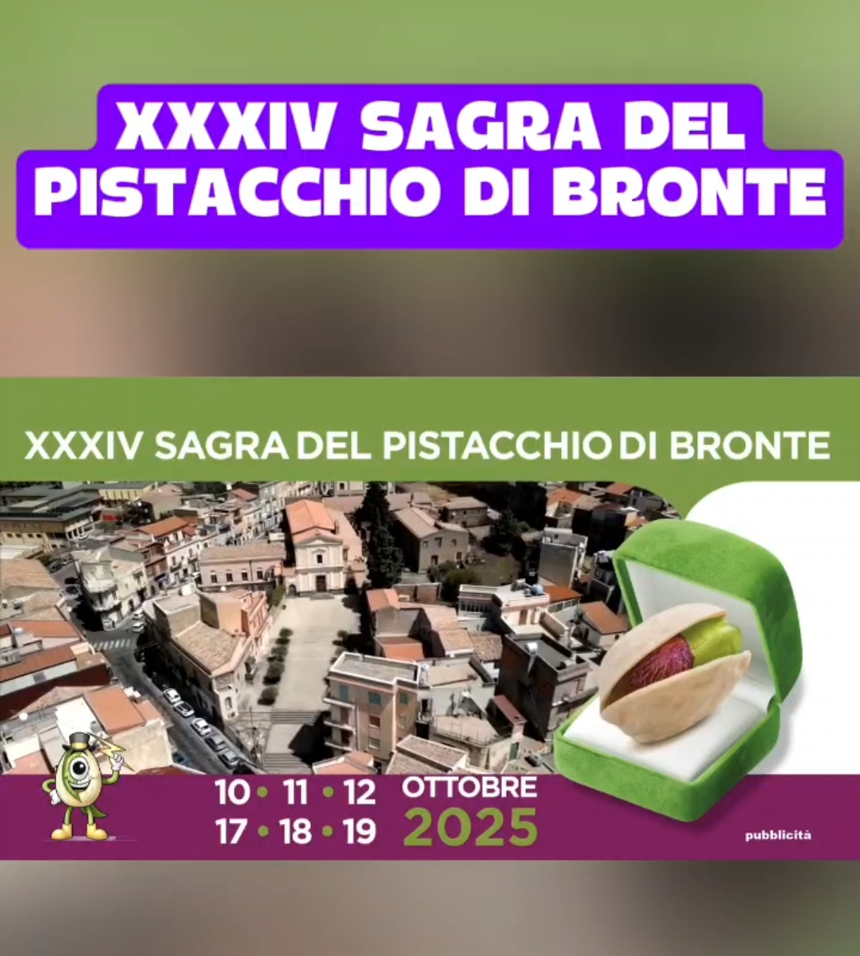 XXXIV Sagra del Pistacchio Verde di Bronte DOP
